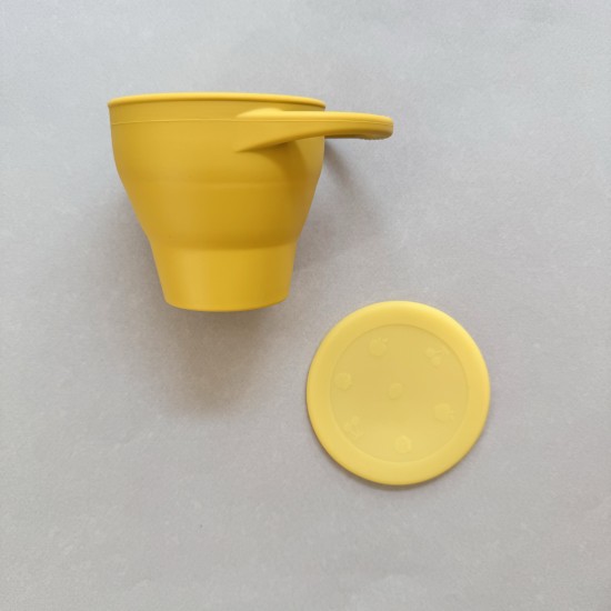 Foldable Silicone Snack Cup | Let's go out Curry