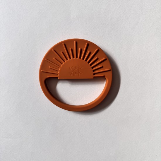 Silicone Teether Sun Terracota