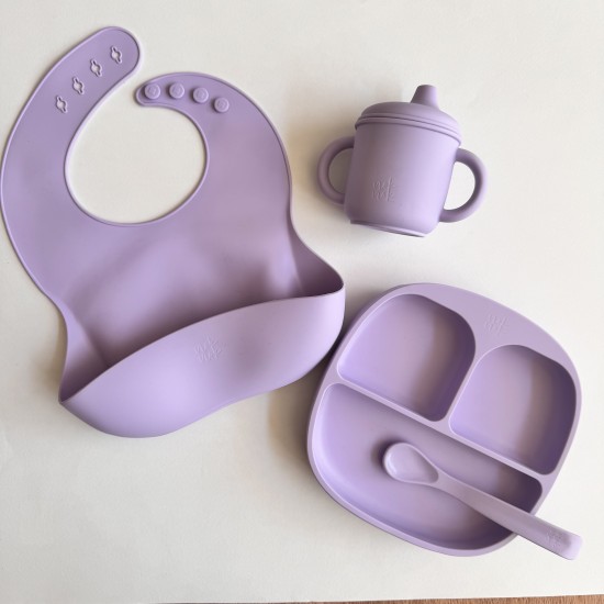 MY FIRST FEEDING SET Lavender FOR BABIES 6M+