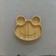 Eco-friendly  Bamboo Suction Plate Frog