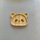 Eco-friendly  Bamboo Suction Plate Panda 