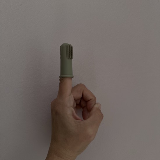 Noknok Finger Toothbrush Soft Sage 