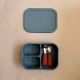 LunchBox Bento Silicone Smoke Blue 800ml