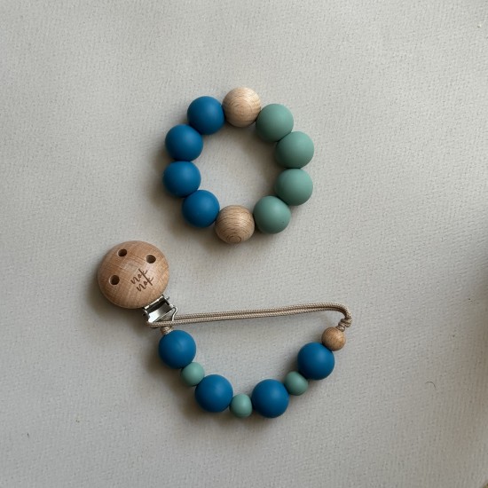 Giftbox Set Teether and Pacifier Clip Sigiriya