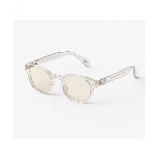 IZIPIZI Sunglasses ADULTS #C Paper Note Beige