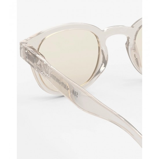 IZIPIZI Sunglasses ADULTS #C Paper Note Beige