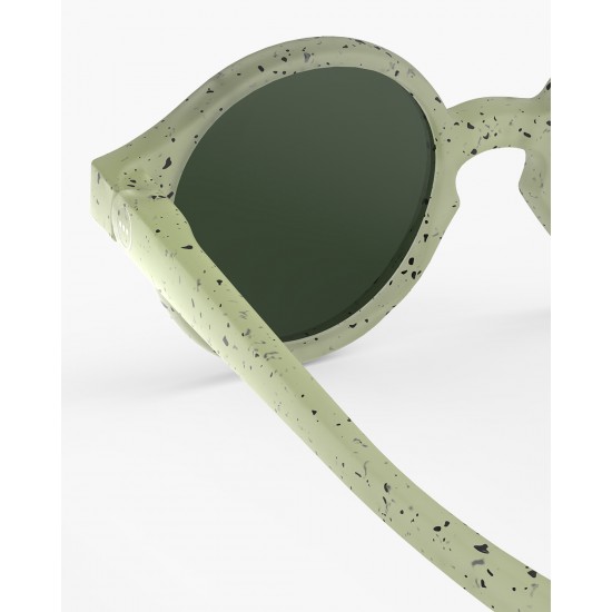 IZIPIZI Sunglasses JUNIOR #D 5-10 YEARS DYED GREEN