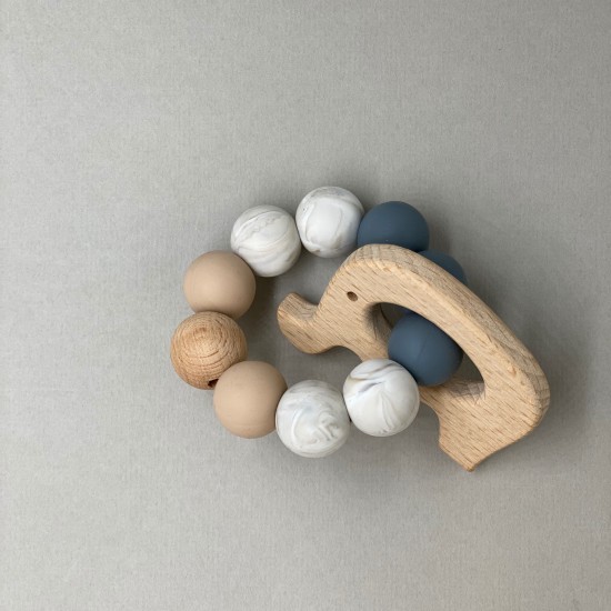 Teether with wood  | Maple