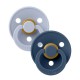 BIBS Pacifier Set - Dusty blue  / Steel blue (size 2)