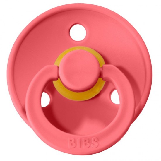 BIBS Pacifier Coral (size 1)