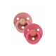 BIBS Pacifier Set - Dusty Pink / Coral  (size 1)