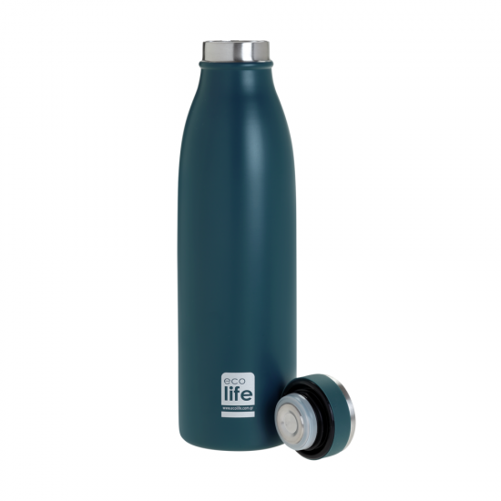 ECOLIFE THERMOS BOTTLE SLIM BLUE 500ml 