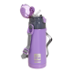 ECOLIFE KIDS THERMOS with straw Lilac 400ml 