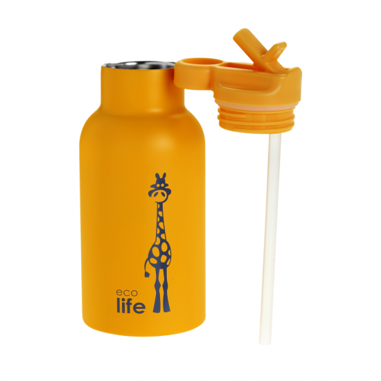 ECOLIFE KIDS THERMOS Animals Giraffe 350ml 