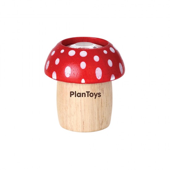 PlanToys Mushroom Kaleidoscope - Red