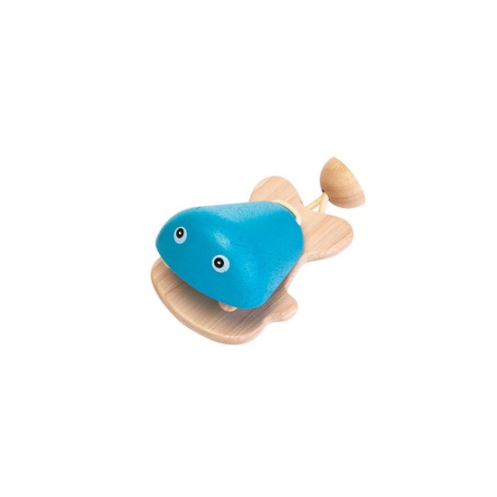 PlanToys Fish Castanet - Blue