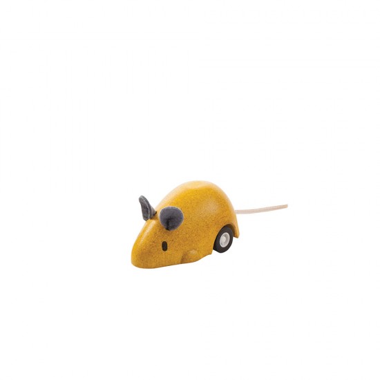 PlanToys Moving Mouse - Yellow