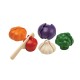 PlanToys 5-Color Veggie Set