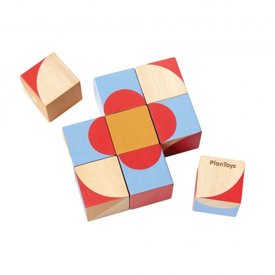 PlanToys Geo Pattern Cubes