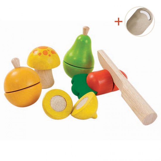 PlanToys Fruit & Vegetable Play Set