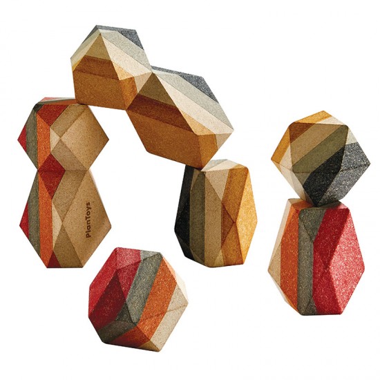 PlanToys Geo Stacking Rock