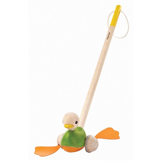 PlanToys Push-Along Duck