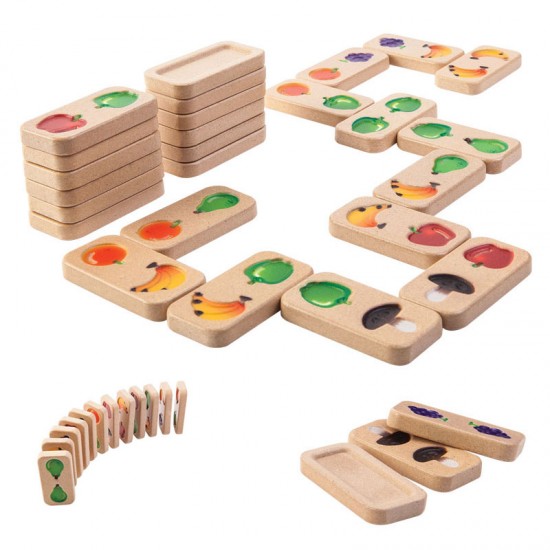 PlanToys Fruit & Veggie Domino