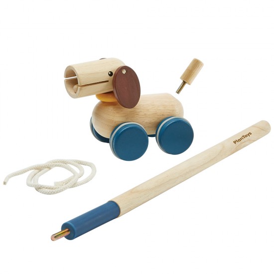 PlanToys Push & Pull Puppy