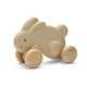 PlanToys Push Along Bunny - White