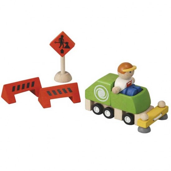 PlanToys Street Cleaner Set