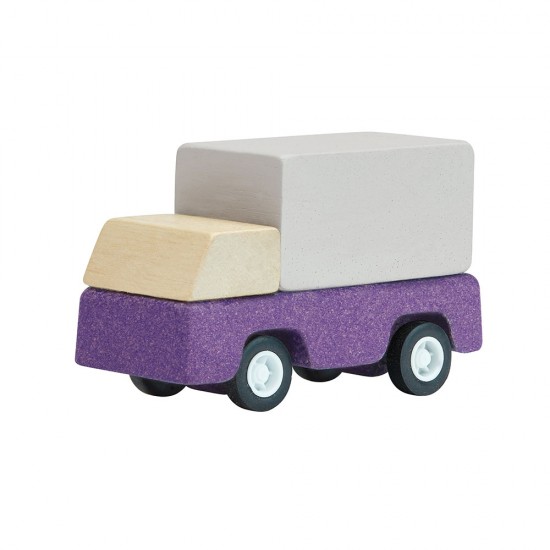 PlanToys Purple Delivery Truck