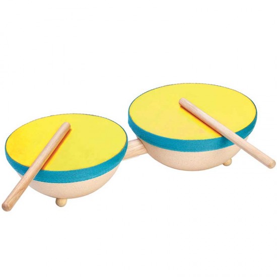 PlanToys Double Drum